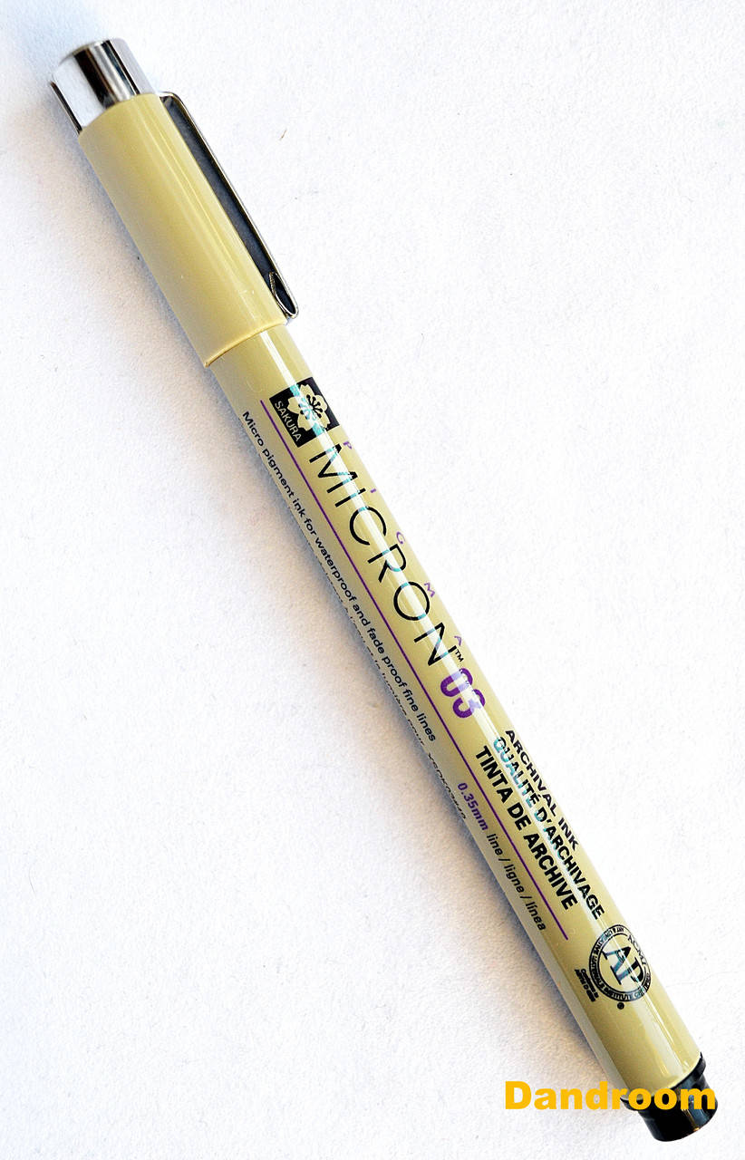 

Линер PIGMA Micron (03), 0,35 мм, Черный, Sakura