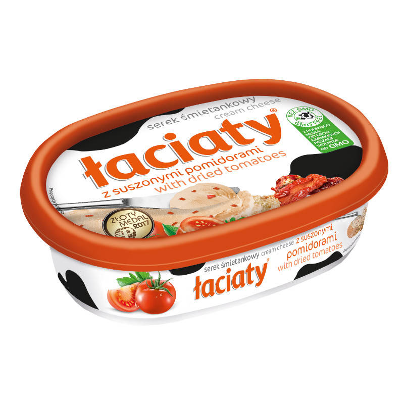 

Крем-сыр "Laciaty" С сушеными помидорами фасовка 0.135 kg