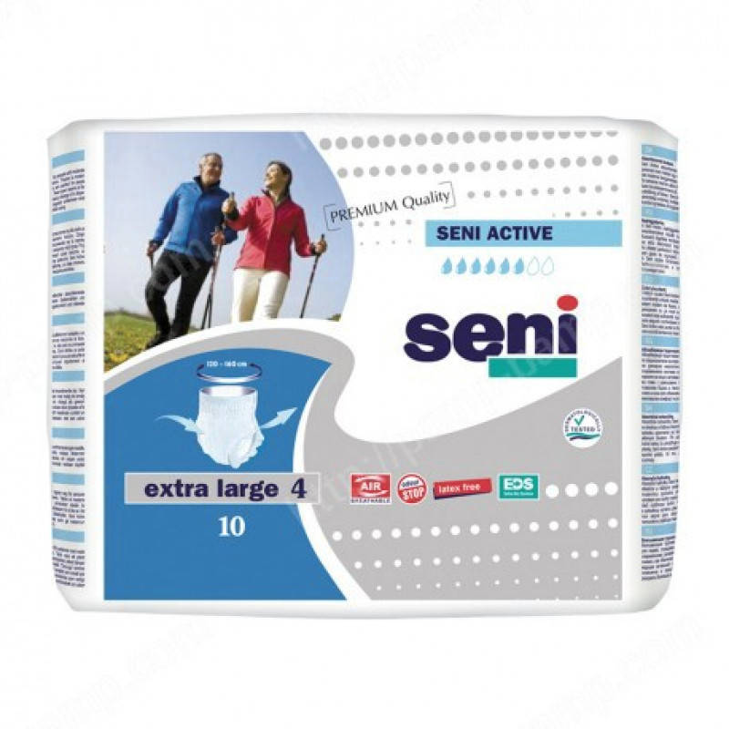 

Впитывающие трусы, подгузники для взрослых Seni Active extra large 10 шт