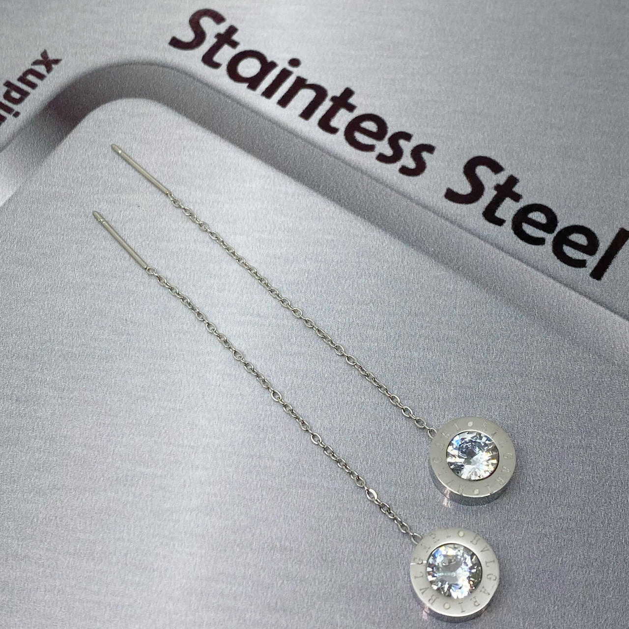 

10 мм Серьги протяжки stainless steel