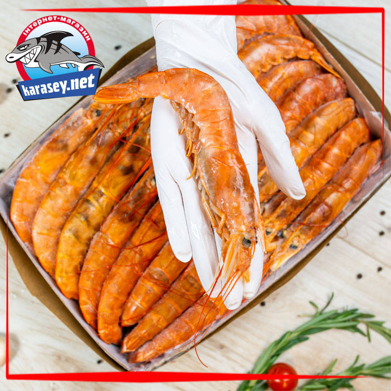 

Лангустина с головой L1 (10-20шт/кг)