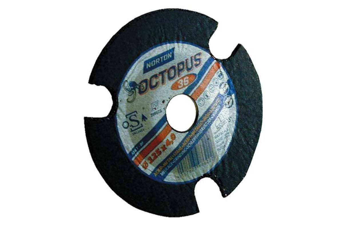 

Круг шлифовальный Norton OCTOPUS Ø 125 x 4.0 x 22.23 P36