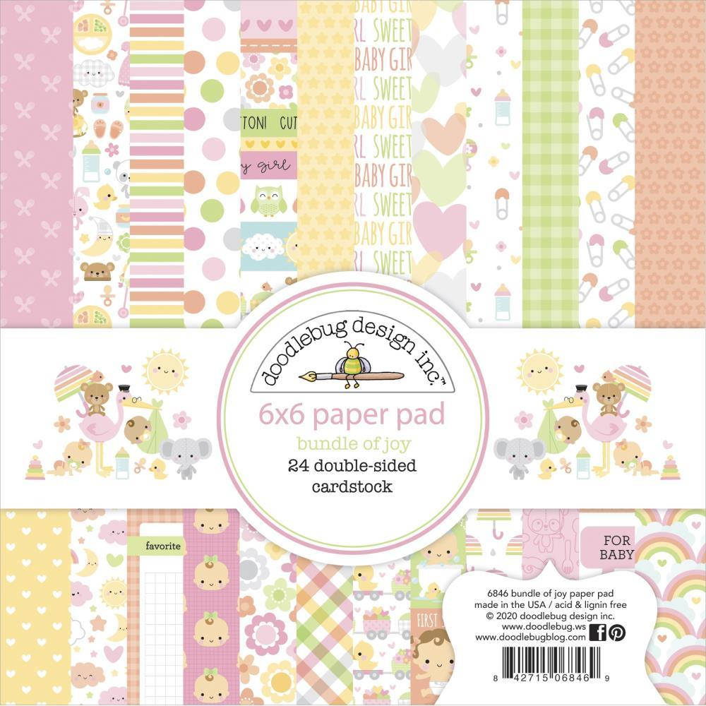 

Набір двостороннього паперу - Bundle Of Joy - Doodlebug - 15x15 Ціна за пів набору!
