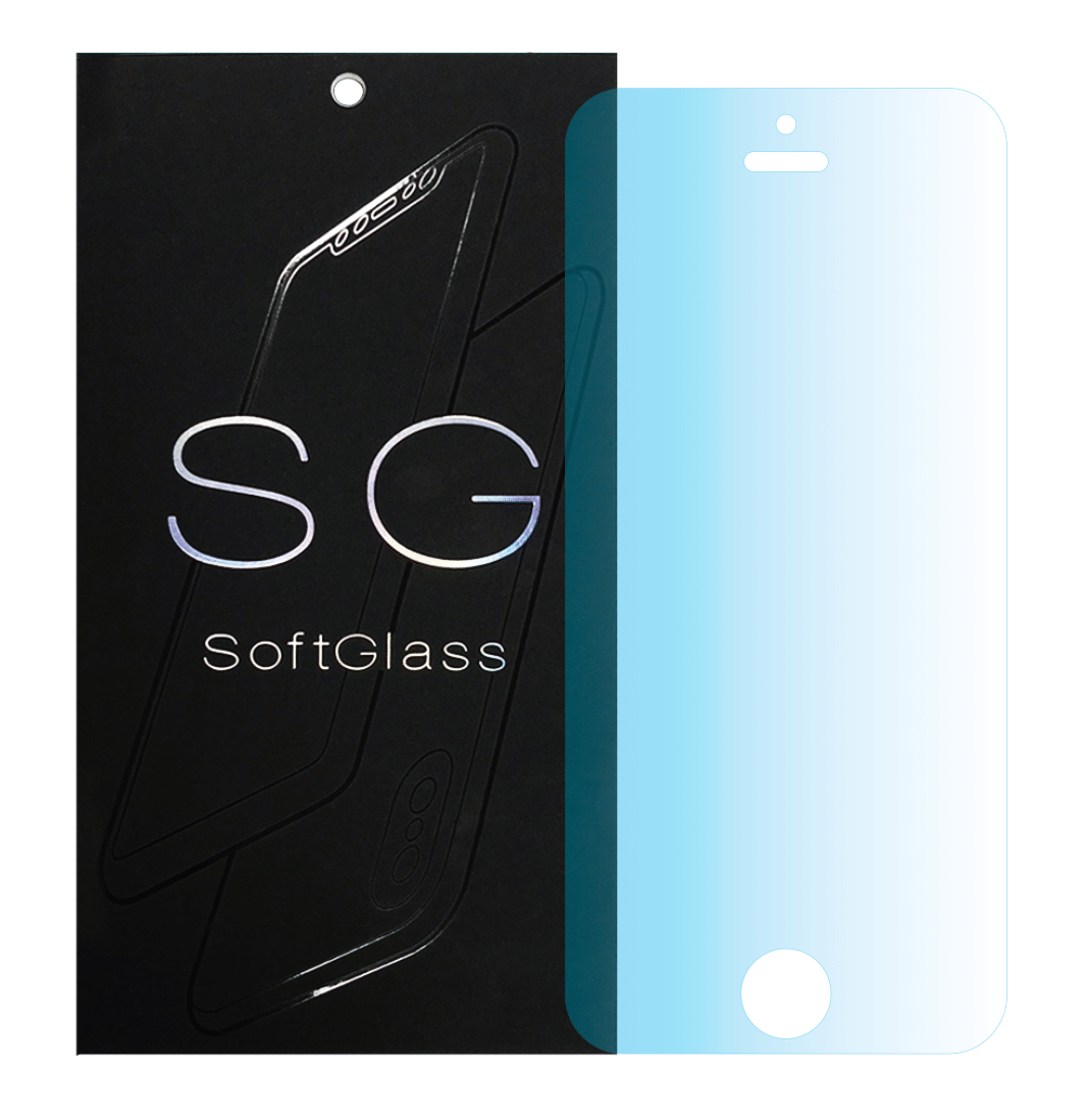 

Пленка Apple iPhone 5 на Экран полиуретановая SoftGlass, Прозрачный