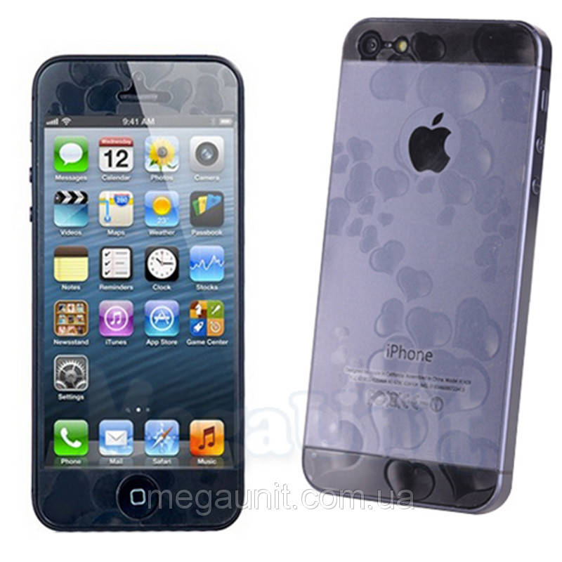 

3D Защитная пленка для iPhone 5/5S (Сердце)