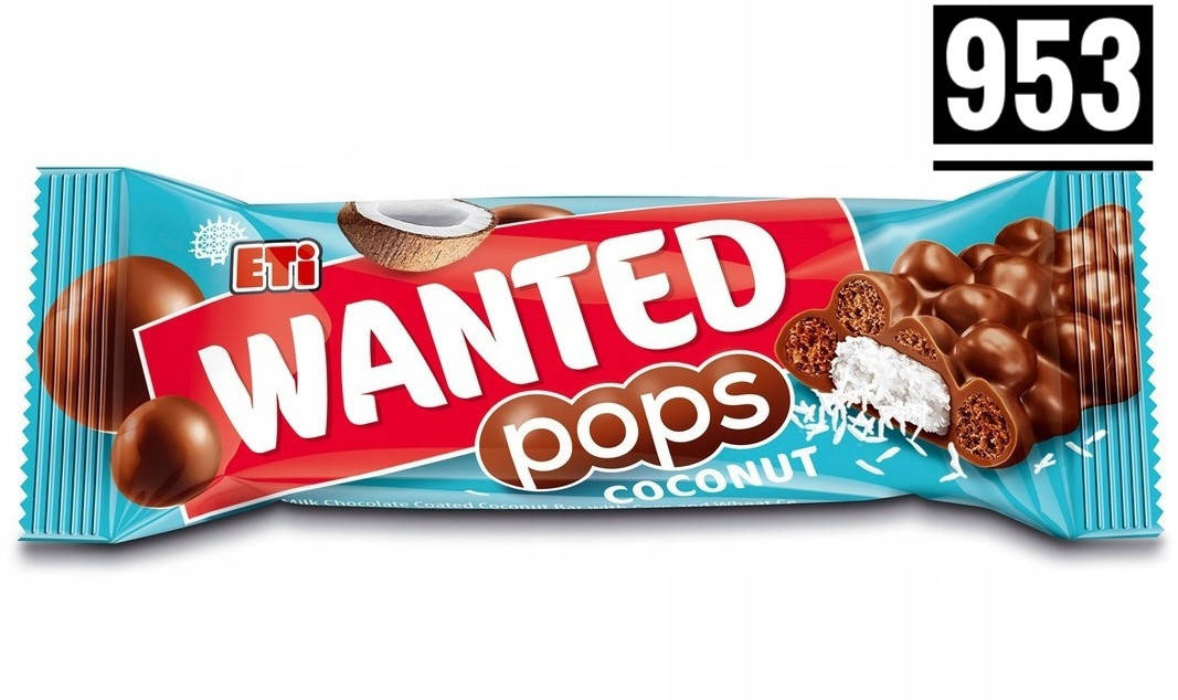 

Батончик Wanted кокос/орех 24шт/уп