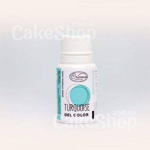 

Краситель гелевый Criamo Turquoise Бирюзовый 10 г
