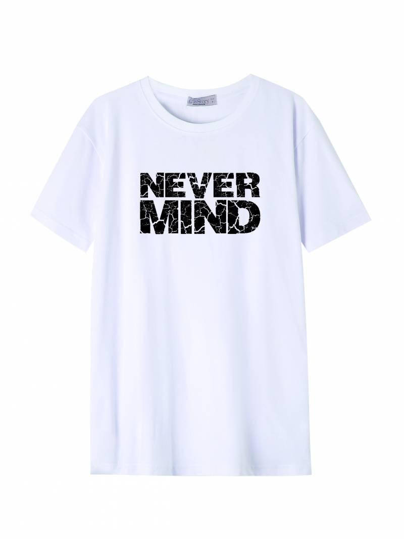 

Футболка мужская с надписью M