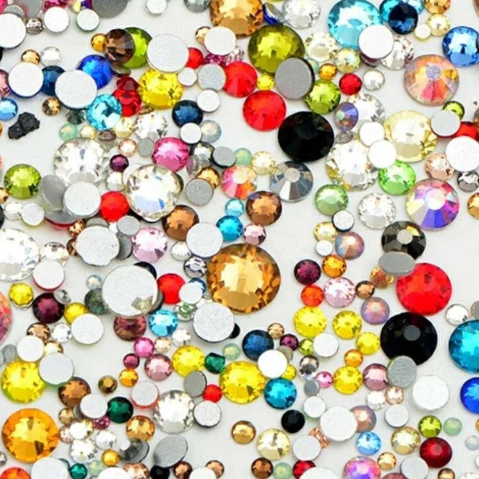 

Стразы "Color Mix" SS mix 100 шт