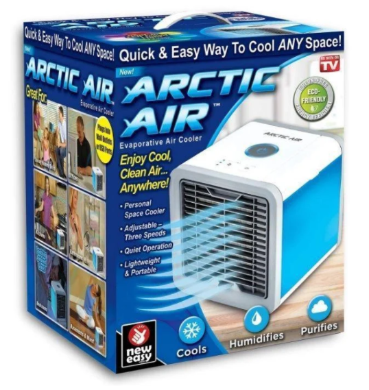 

Кондиционер Arctic Air. Переносной, компактный кондиционер, очиститель и охладитель воздуха