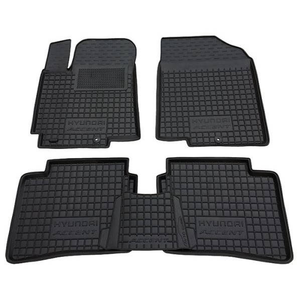 

Авто коврики в салон Hyundai Accent (2011>) (Avto-Gumm) Автогум, Черный