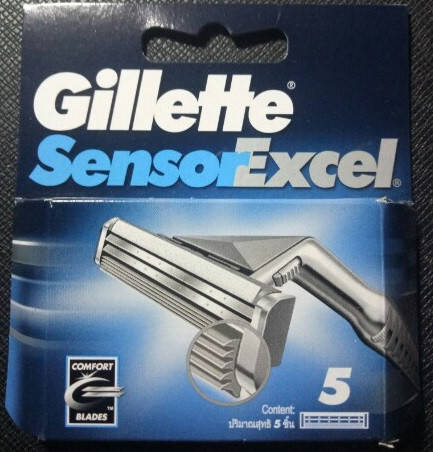 

Сменные кассеты для бритья Gillette Sensor Exel 5 шт