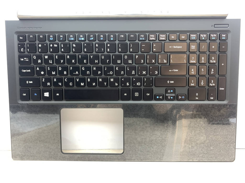 

Acer Aspire VN7-571 VN7-571G Корпус C (топкейс с клавиатурой+подсв, средняя часть) Чёрный Оригинал! нов