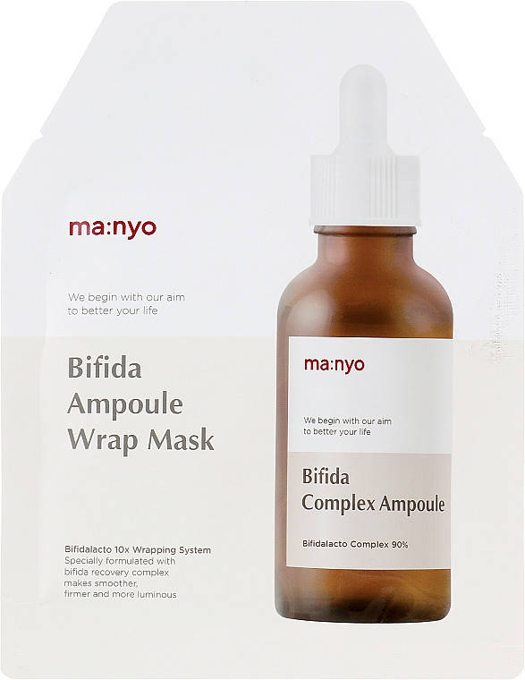

Тканева маска з біфідобактеріями Manyo Factory Bifida Biome Ampoule Mask 30 мл