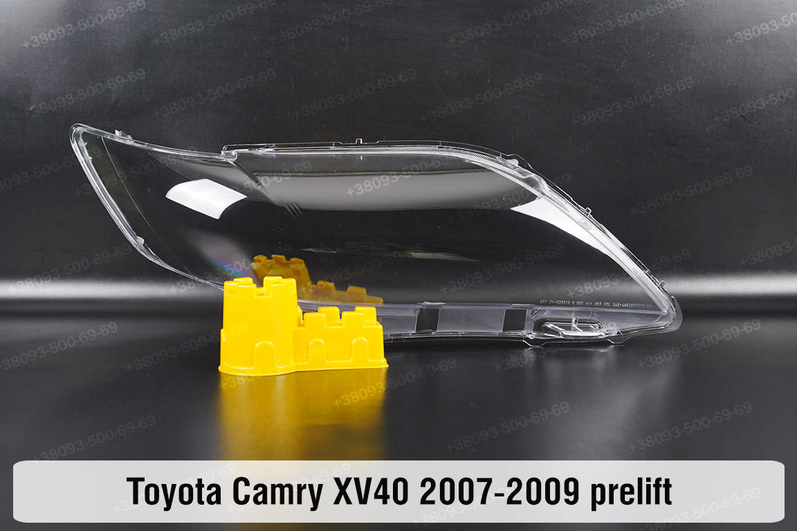 

Стекло фары Toyota Camry XV40 (2007-2009) VI поколение дорестайлинг правое