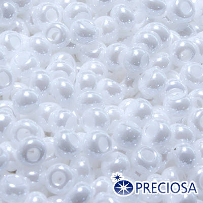 

Бисер Preciosa 10/0 цв. 46102, Непрозрачный Радужный OL, Белый, Круглый, (УТ0003210)