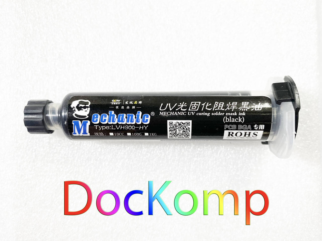 

Mechanic (Type LY-UVH900) черная УФ маска для печатных плат (10мл)