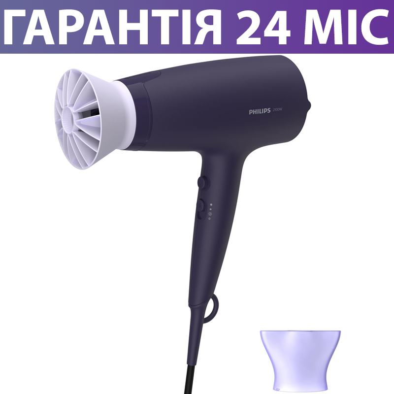 

Фен Philips Series 3000 фиолетовый (Филипс)