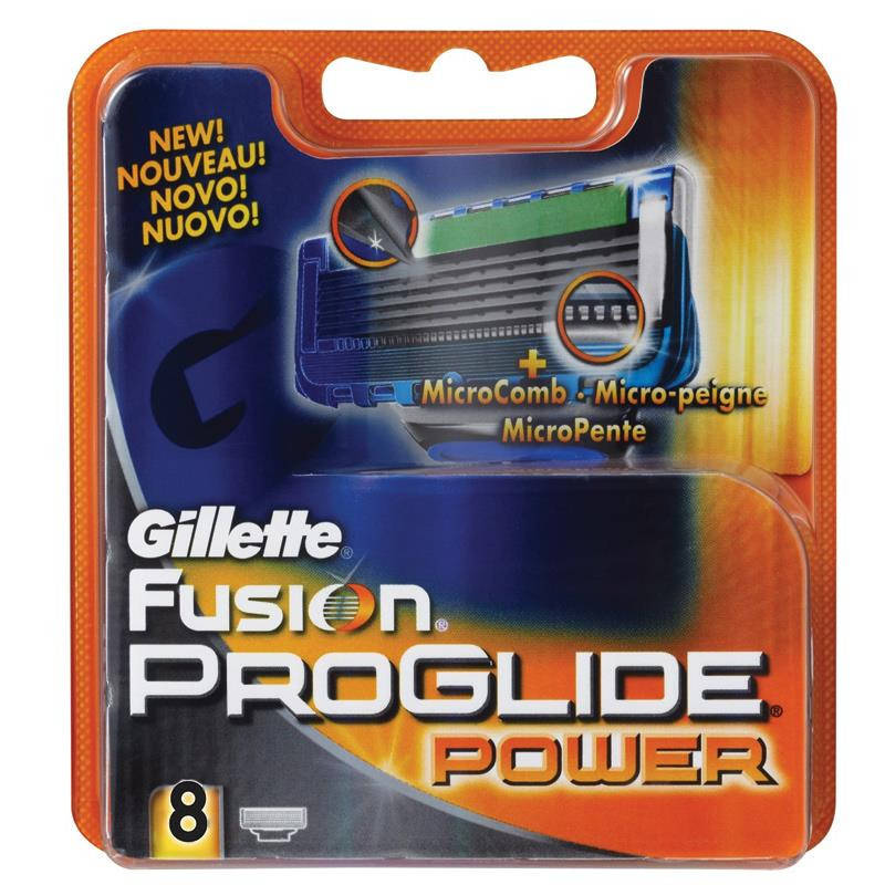 

Лезвия Gillette Fusion ProGlide Power