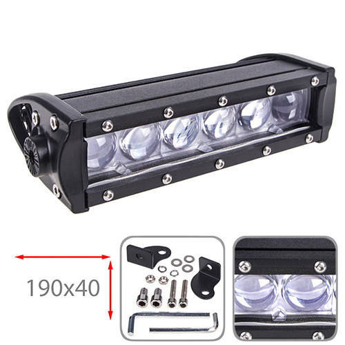 

Фара рабочего света LML-G2030-4D SPOT (6led*5w 190х40мм) (G2030-4D S)