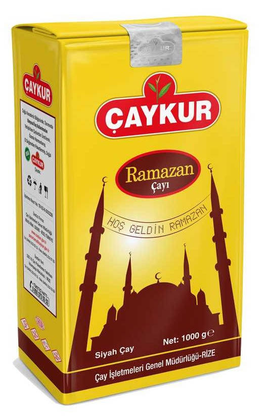 

Турецкий чай чёрный мелколистовой 1000 г Caykur “Ramazan” (рассыпной)