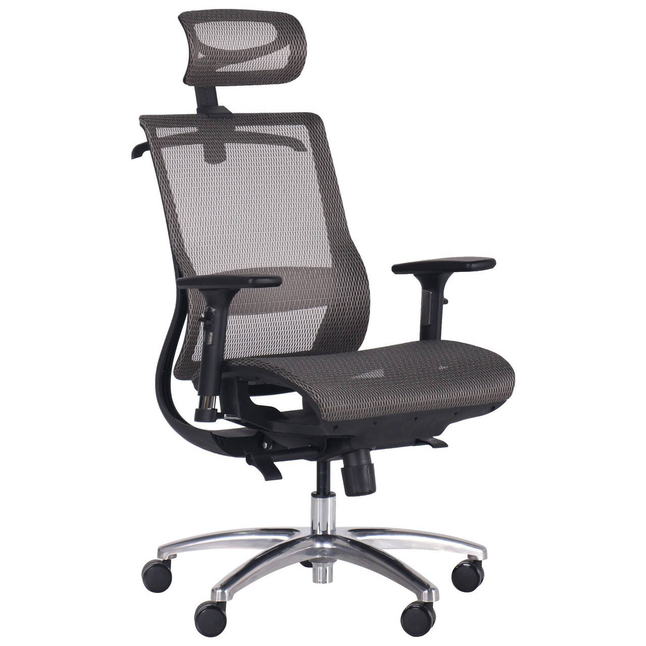 

Кресло Coder Black, Alum, Grey, TM AMF, Серый