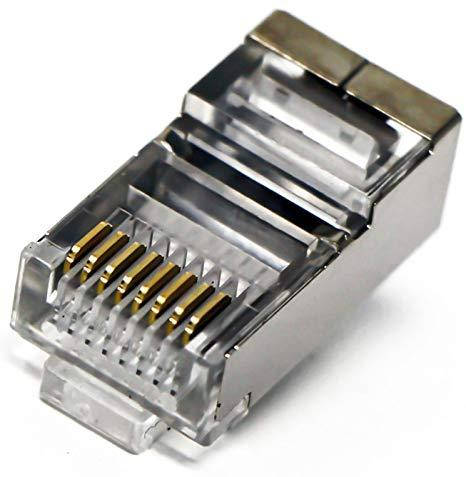 

Коннектор Джек экранированный RJ-45 (8P8C) для FTP кабеля ST519-1