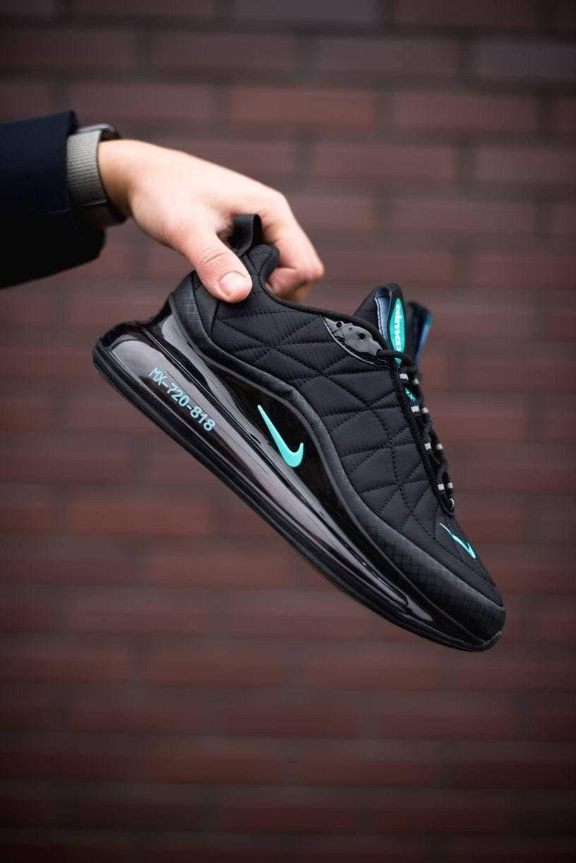 

Мужские кроссовки Nike Air Max 720 818 Найк Эир Макс 720 Черные 43, Черный