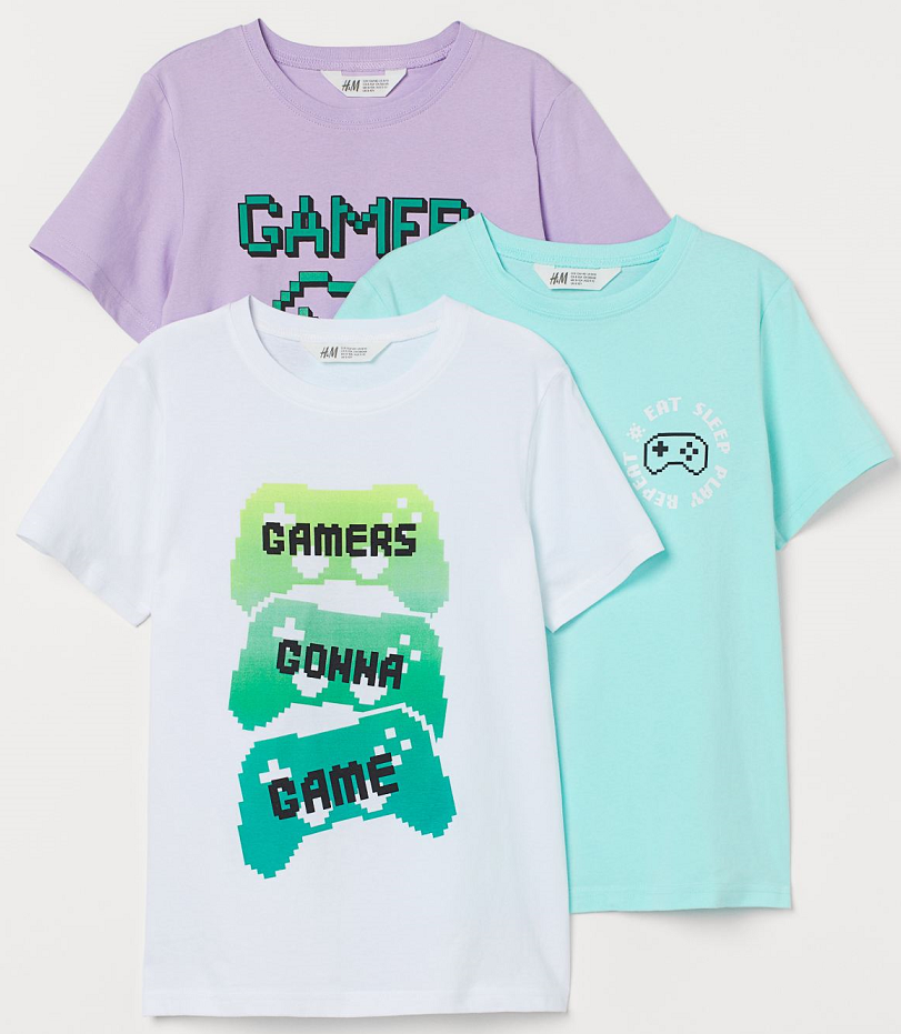 

Футболки для мальчика H&M.