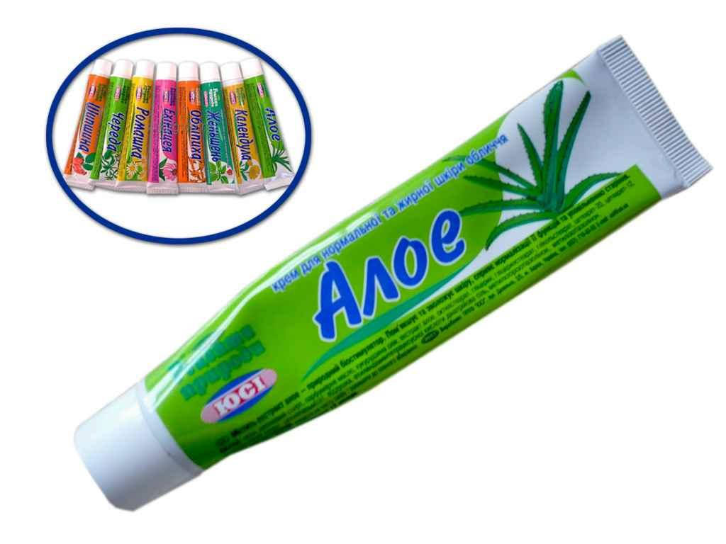 

Крем для обличчя 40 г (Алое) ТМ РЕЦЕПТЫ ПРИРОДЫ