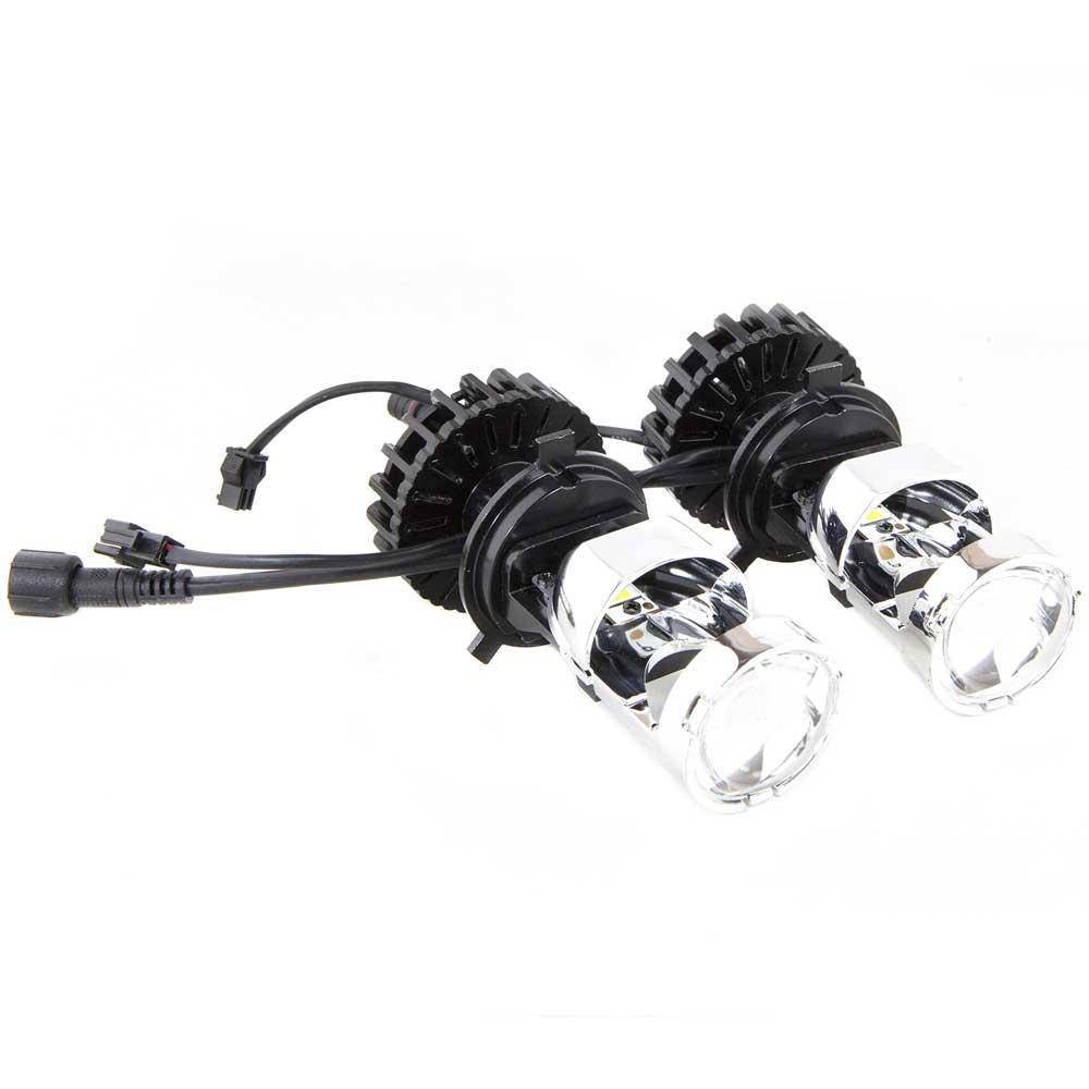 

Светодиодные линзы BI-LED Infolight Mini Н4 1.3" 5500k 3000Lm 25w 12v
