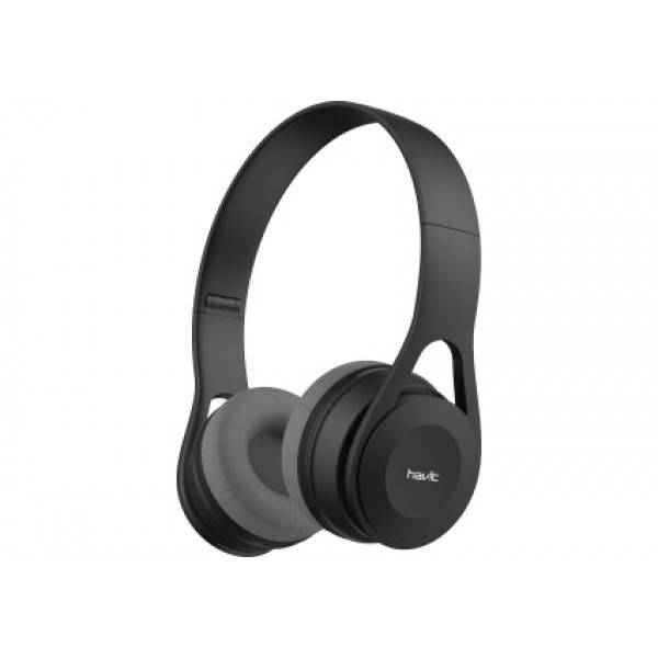 

Накладные наушники HAVIT H2262D | Наушники проводные накладные HAVIT HV-H2262D Black c микрофоном, Черный