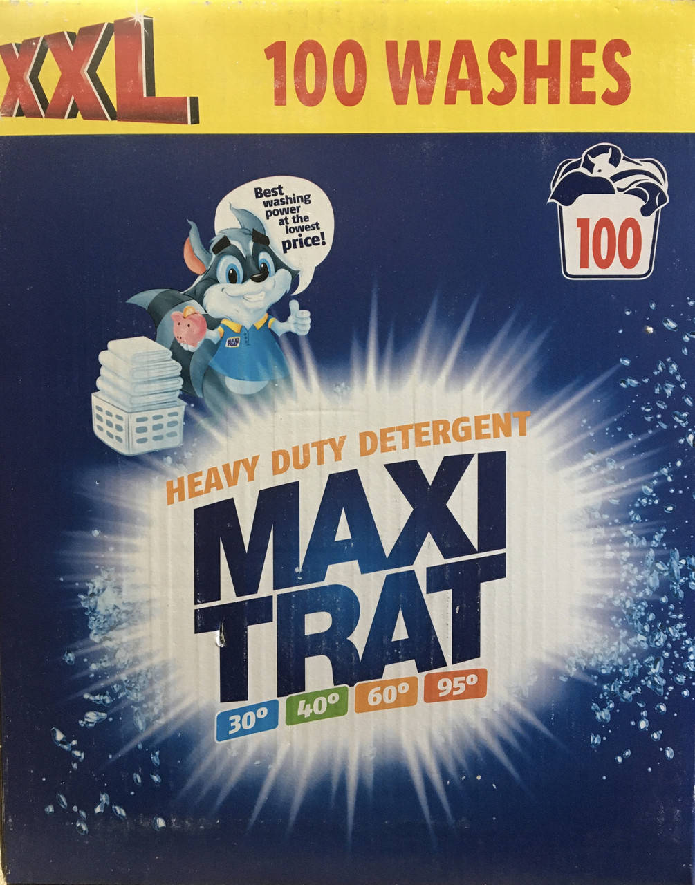 

Maxi Trat пральний порошок універсальний 100 прань