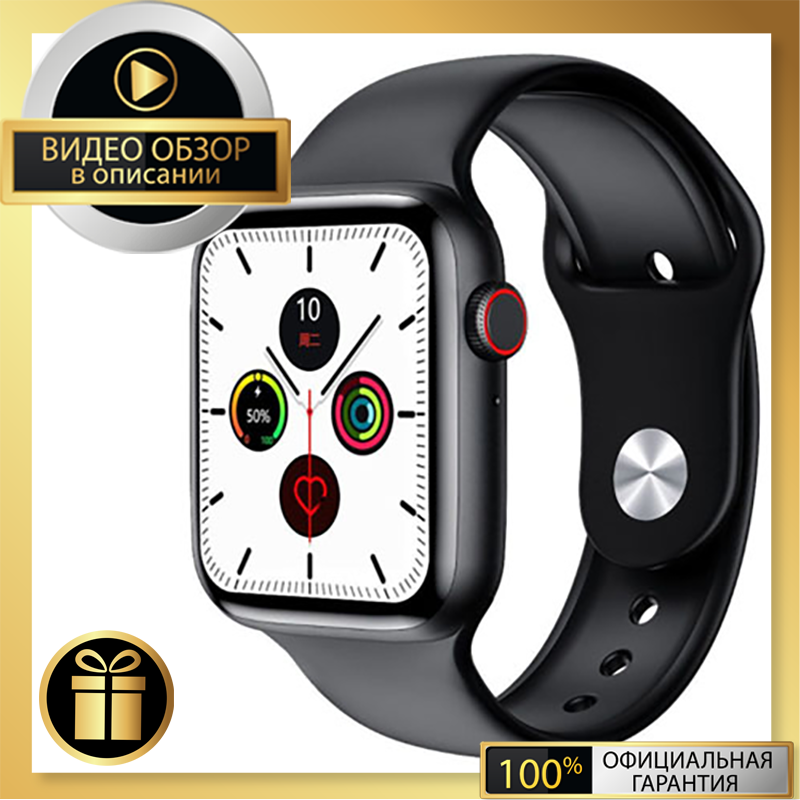 

Умные смарт часы, Smart Watch C500, Sim card, голосовой вызов, black, IP67