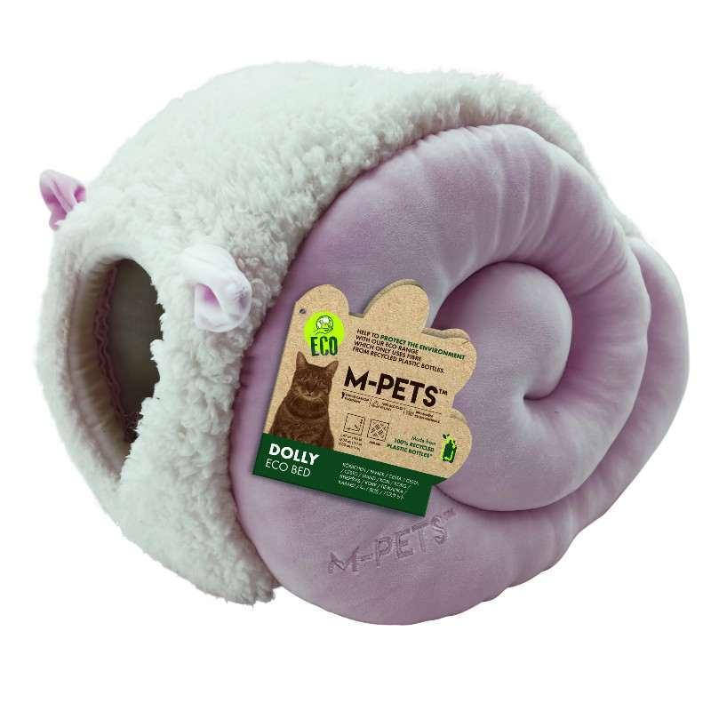 

М-Петс (M-Pets) Dolly Eco Bed – Эко-домик для котов и собак малых пород 47х35х30 см