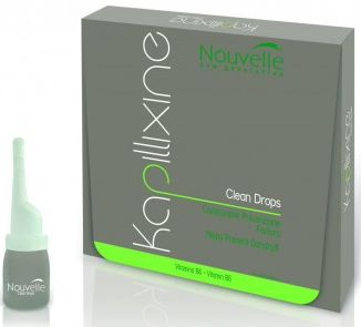 

СРЕДСТВО ПРОТИВ ПЕРХОТИ С МАСЛОМ ЭВКАЛИПТА NOUVELLE CLEAN DROPS 10*10 МЛ