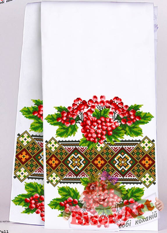 

Схема для вышивки бисером (нитками) рушник на иконы