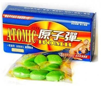 

Атомная бомба (Atomic Bomb) - таблетки для мужской потенции