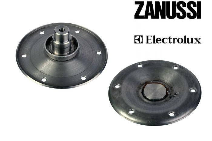 

Фланец(опора) стир. машины Electrolux, Zanussi d=17mm L=36mm короткий под болт (ведомый)нержавеющий вариант