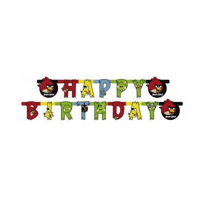 

Гирлянда Happy Birthday angry birds 552367