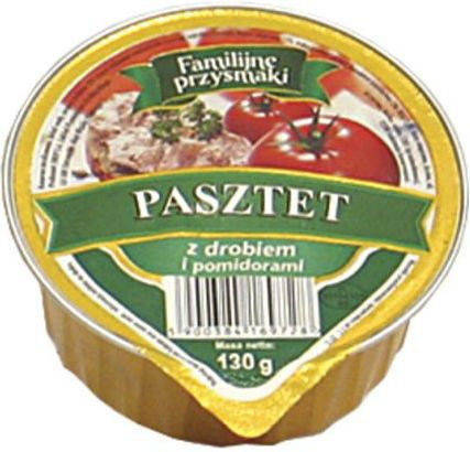 

Паштет польский с курицой и помидорами Pasztet, 130г (таблетка), Польша,