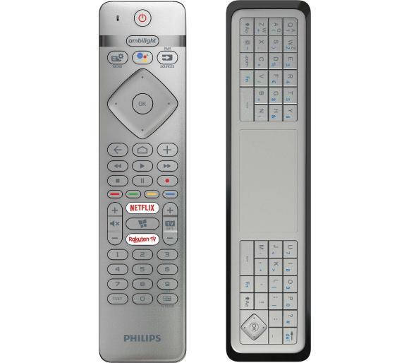 

Пульт Philips с клавиатурой и микрофоном (398GM10BEPHN0009HT),Оригинал YKF463-001, Для телевизоров Led и Oled, Серый
