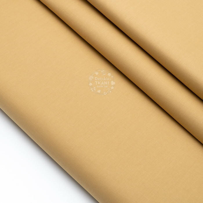 

Сатин однотонный шириной 160 см пыльно-горчичного цвета №4115с, Горчичный