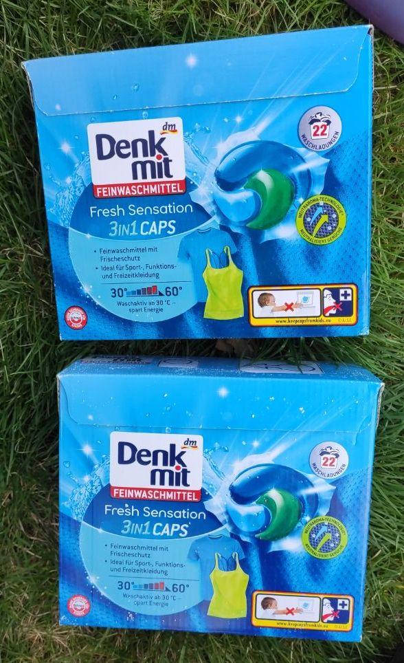

Капсулы Denkmit для прання fresh sensation 3 в 1 (22 шт. )