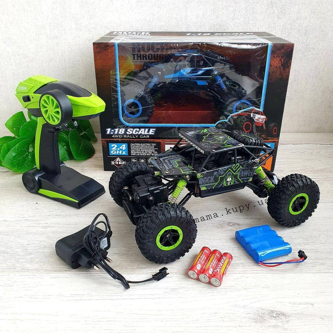 

Радиоуправляемая машина Джип-Вездеход 4x4 Rock Crawler HB-P1802, 15 км/ч