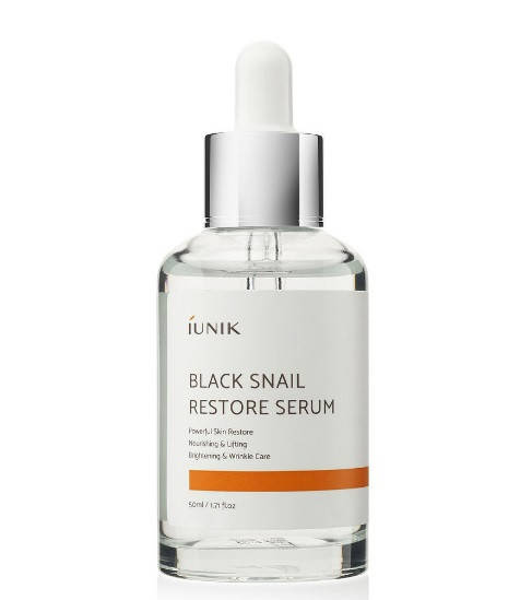 

Восстанавливающая сыворотка с муцином черной улитки IUNIK Black Snail Restore serum