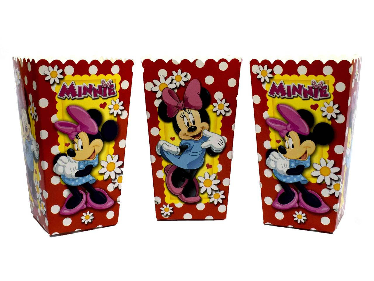 

Коробки для попкорна "Minnie Mouse". В упак: 5 штук