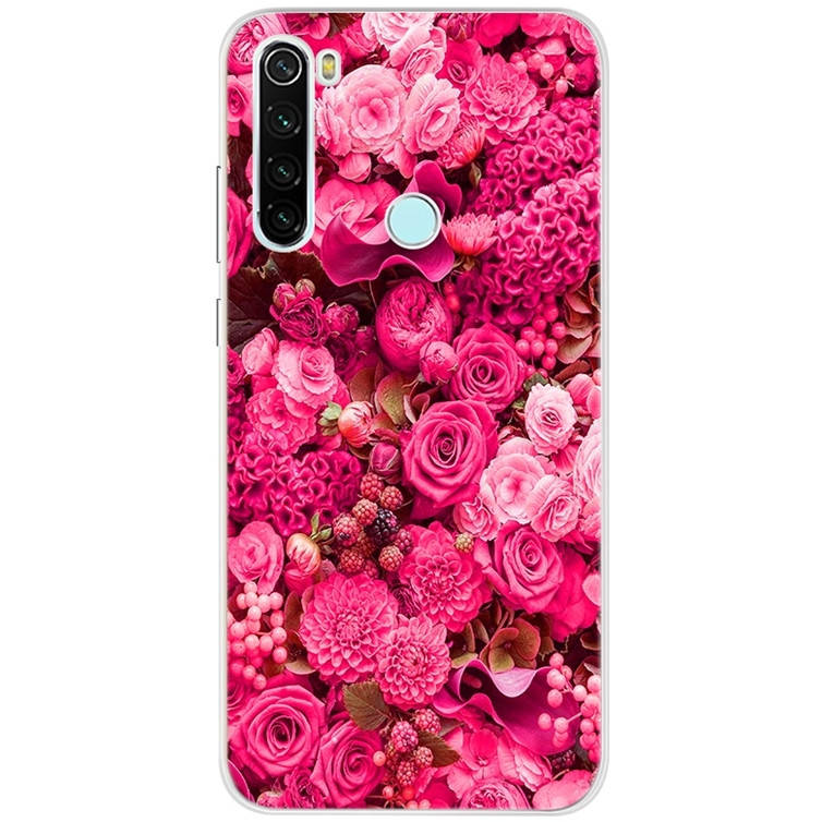 

Чехол Print для Xiaomi Redmi Note 8T силиконовый бампер Roses