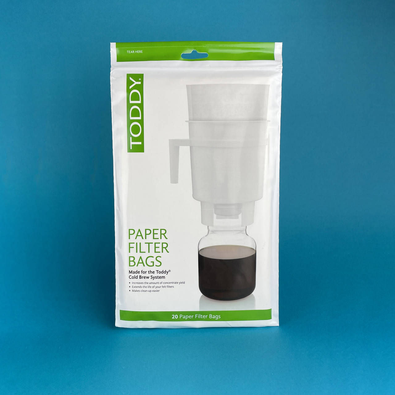 

Фильтры бумажные для Toddy cold brew 2л, Белый