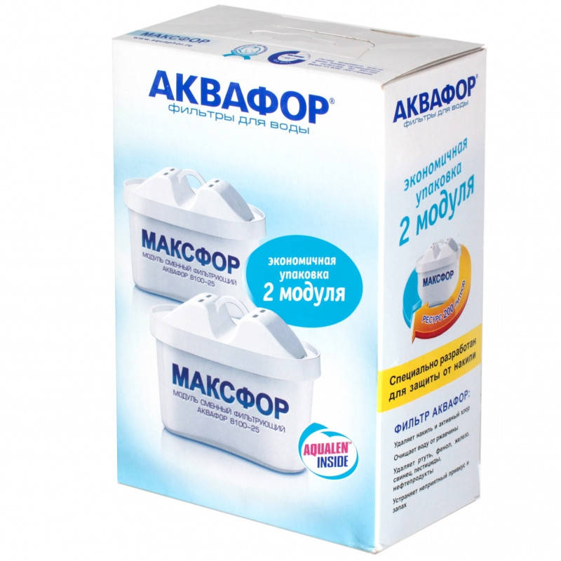

Аквафор Сменный модуль В100-25 Максфор (комплект 2 шт)